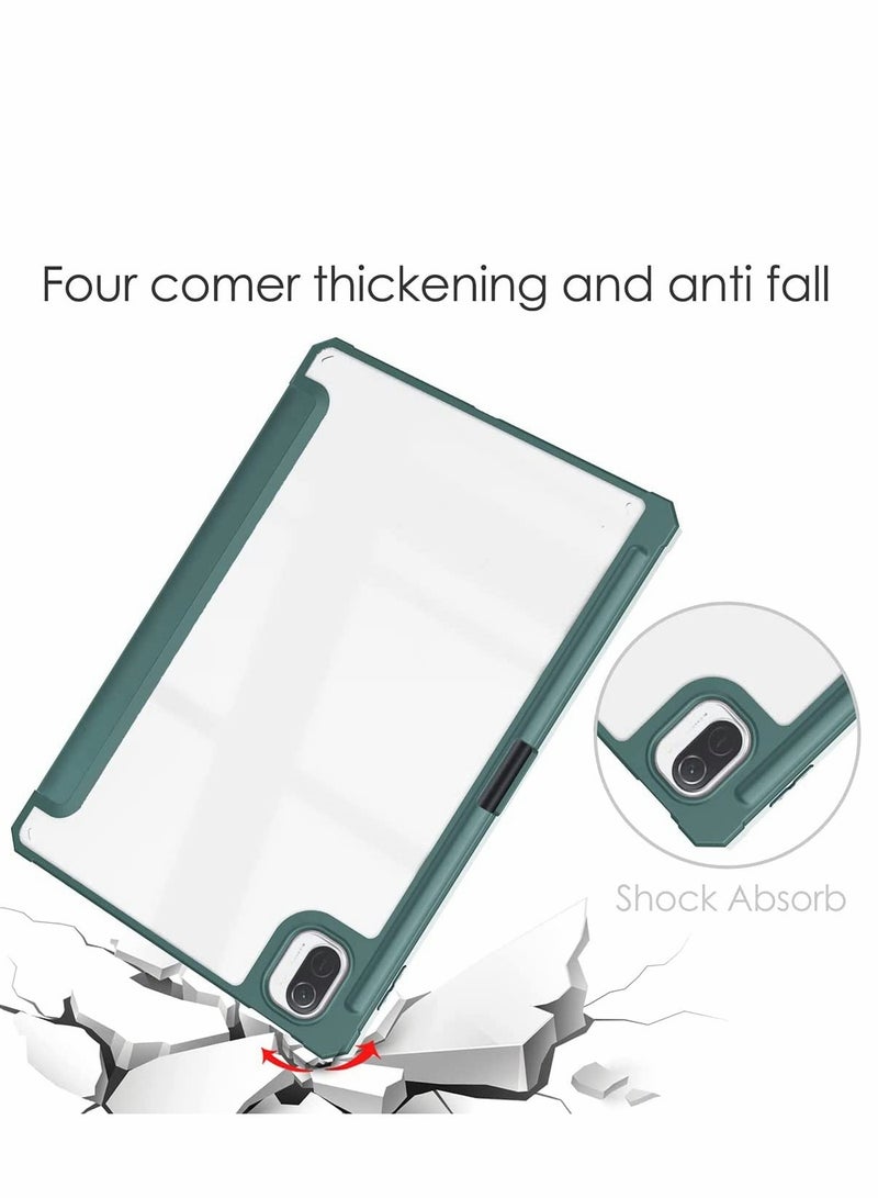 Xiaomi Mi Pad 5/Pro 11" Case - Smart Transparent Cover with Pencil Holder & Auto Wake/Sleep Trifold Stand - Image 5
