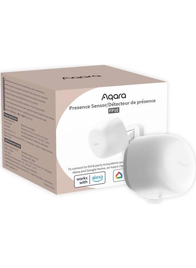 Aqara FP1E Smart Human Presence Sensor 60GHz mmWave Radar, Zigbee 3.0, Matter Support, White - Image 1