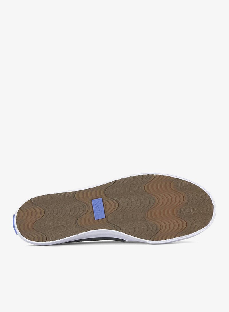 Keds Women's Double Decker Slip On Canvas Casual Sneaker Black - Image 4