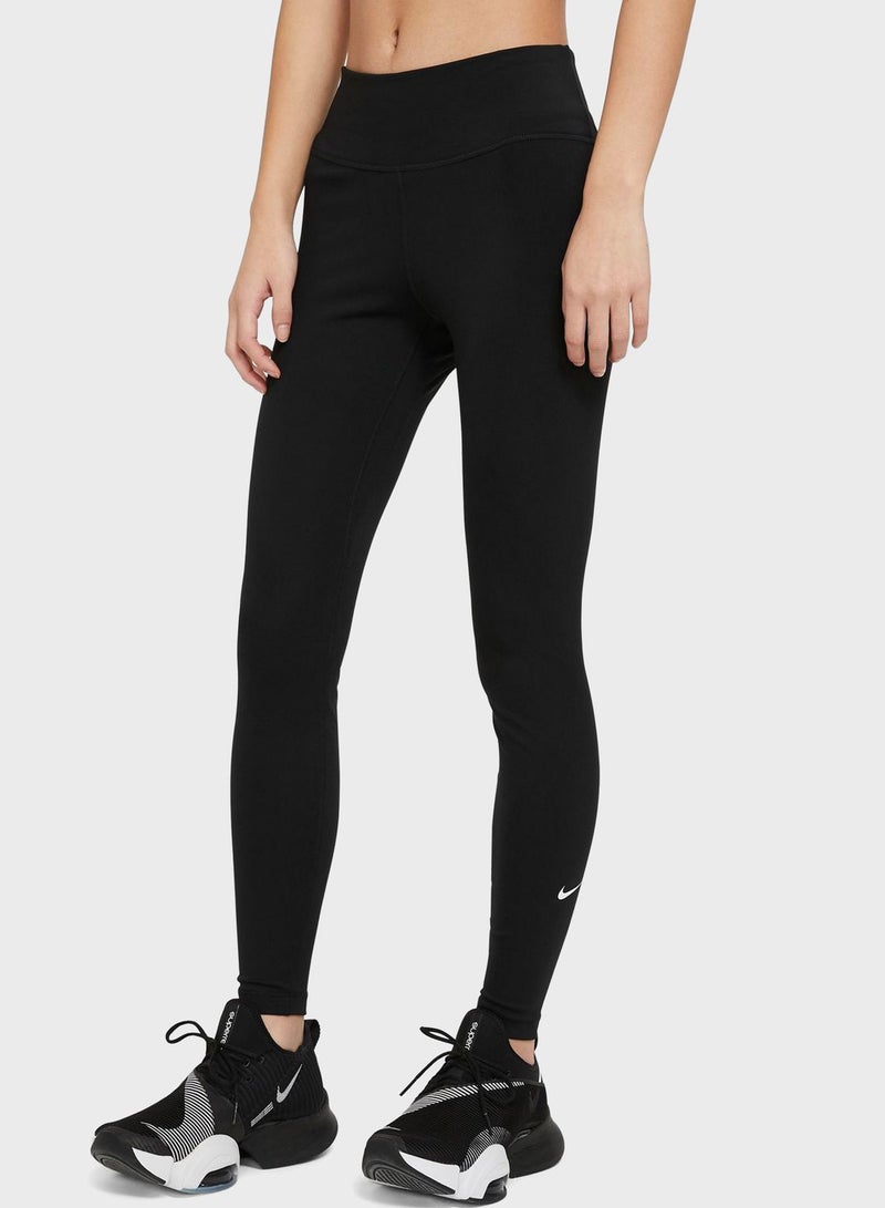 Nike 2.0 Mid Rise Tights  - Image 1