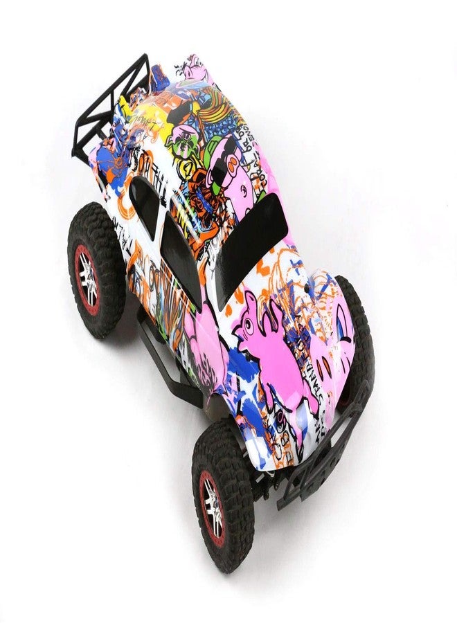 SummitLink Compatible Custom Body Graffiti Pink Pig Style Replacement for 1/10 Scale RC Car or Truck (Truck not Included) SSB-PIG-01 - Image 4