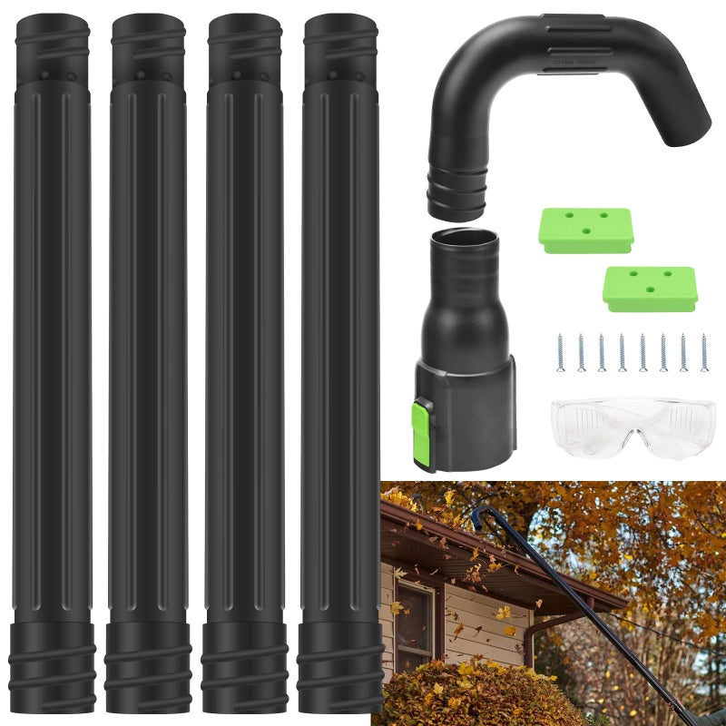 AMTHKNO مجموعة ملحقات تنظيف المزاريب AMTHKNO AGC1000 لأدوات نفخ الأوراق