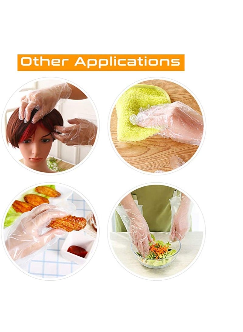 SYOSI Counts Paraffin Wax Liners Elastic Opening Insulated Mitts Sock Liners for Hands Feet Hot Wax Bath Heated SPA Therapy Wax Care Treatment Paraffin Wax Warmer Machine 200PCS - Image 5