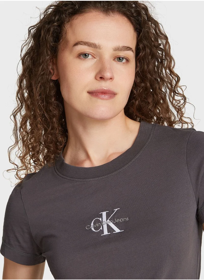 Calvin Klein Jeans Crew Neck Logo T-Shirt