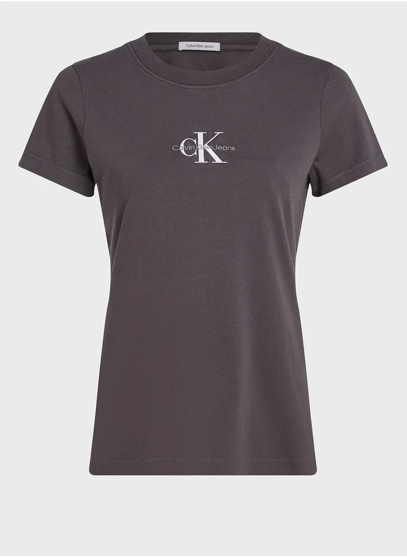 Calvin Klein Jeans Crew Neck Logo T-Shirt