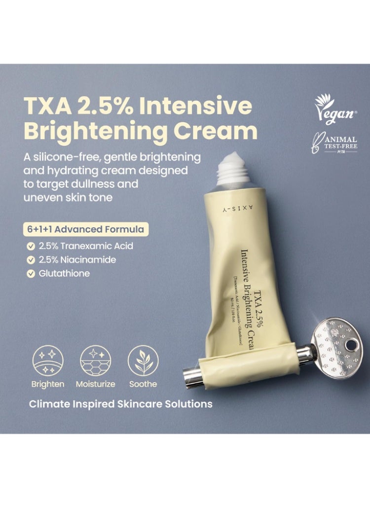 AXIS-Y TXA 2.5% Intensive Brightening Cream – Korean Brightening Face Cream for Dark Spots & Uneven Skin Tone - Image 2
