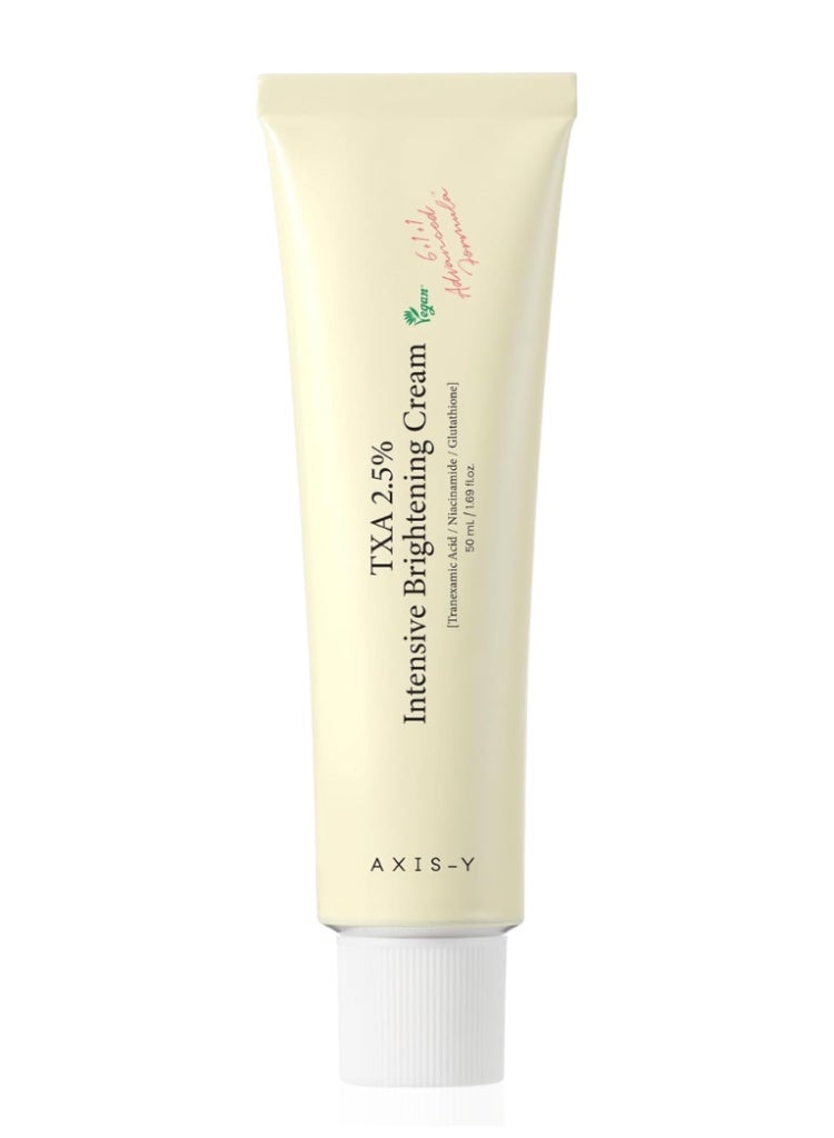 AXIS-Y TXA 2.5% Intensive Brightening Cream – Korean Brightening Face Cream for Dark Spots & Uneven Skin Tone - Image 1