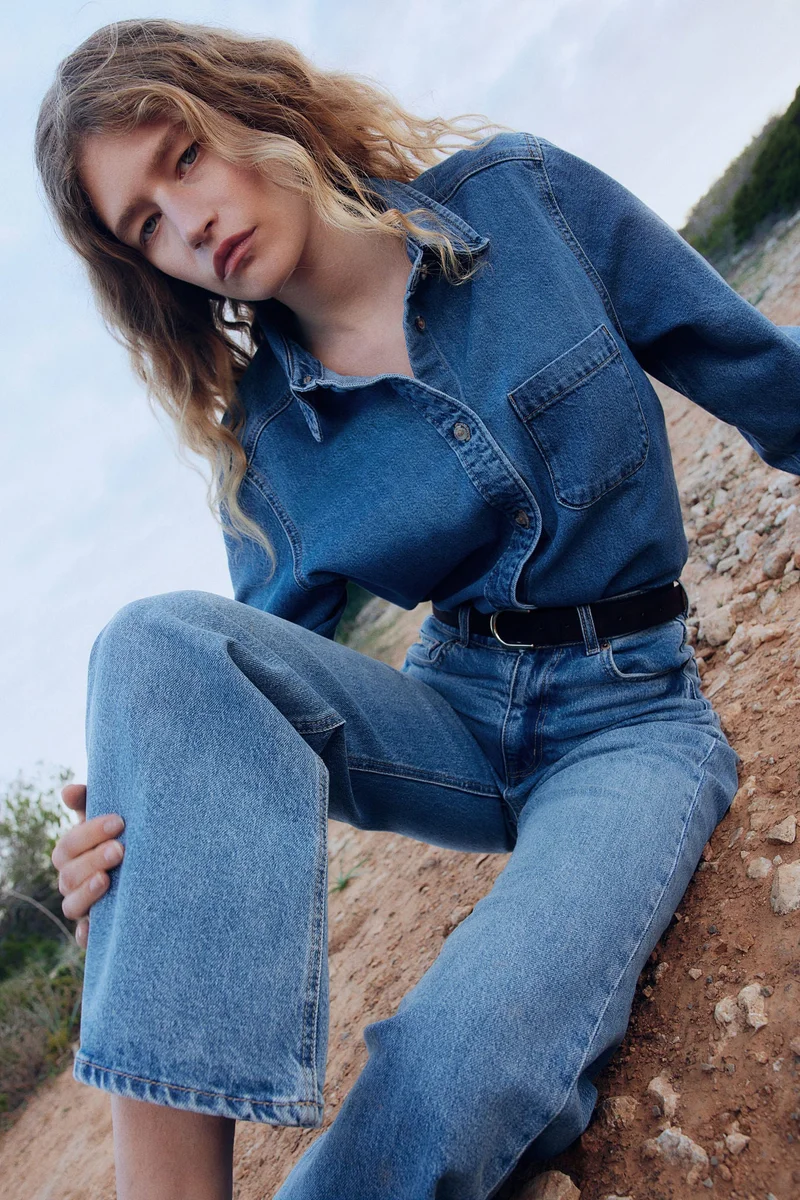 H&M Denim shirt