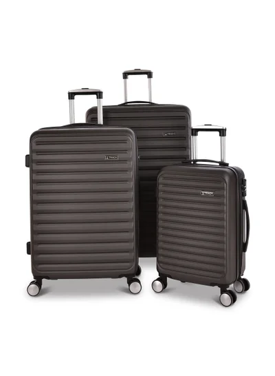 Track Track Luggage set 3pc ABS hard Lightweight Trolley Travel Bag 9016/3p