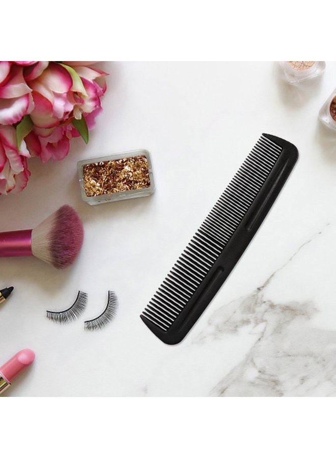 Cubaco 5 inch Hair Comb Pocket Size Comb Perfect for Travelling, Black (20 Pack) - Image 4