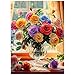 Jeacirio 500 Piece Puzzles for Adults Flower Jigsaw Puzzle 500 Piece for Adults Kids Seniors Recycled Cardboard Large Piece Puzzle 500 Family Puzzles Great Gift for Mom Dad Family Friends 205 x 15 in - Image 3