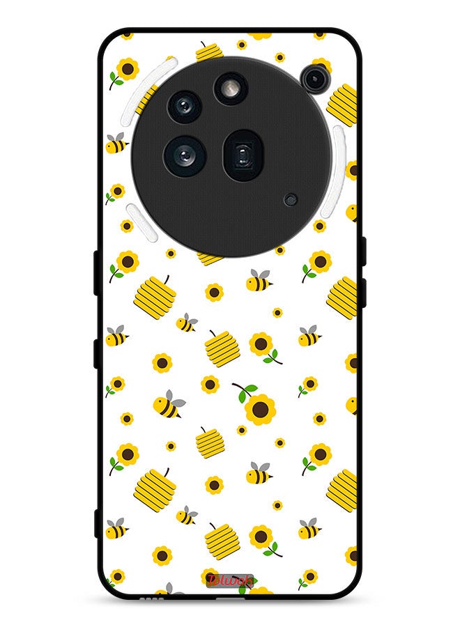 Tolwak Nothing Phone (3a) Pro Protective Case Cover Sunflowers And Bees - Image 1