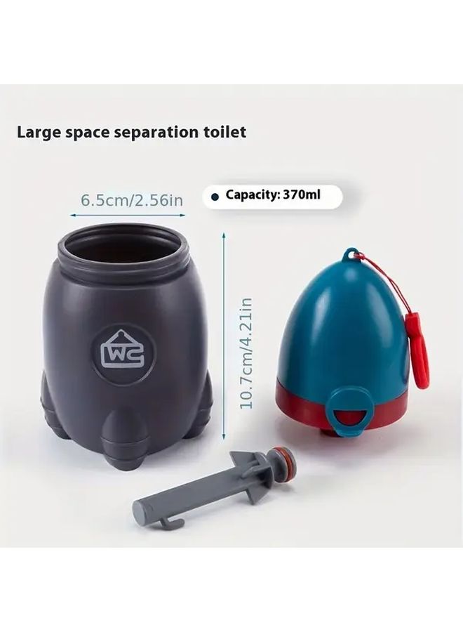 Orange Portable Potty Trainer For Boys With Easy Clean Design Travel Urinal - Image 2