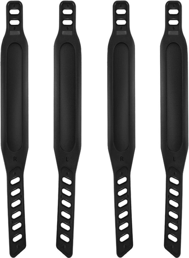 Gejoy 2 Pairs Exercise Bike Pedal Straps Universal Pedal Straps of 1.7 x 12 Inch for Exercise Cycle Home or Gym - Image 1