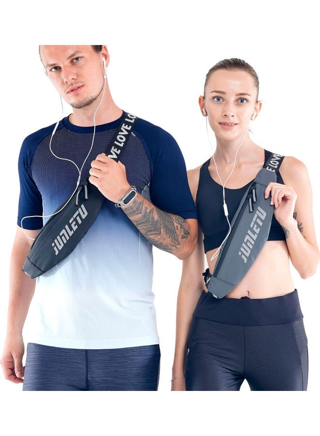NIBEMINENT Water Resistant Reflective Running Waist Bag 38x1x13cm - Image 4
