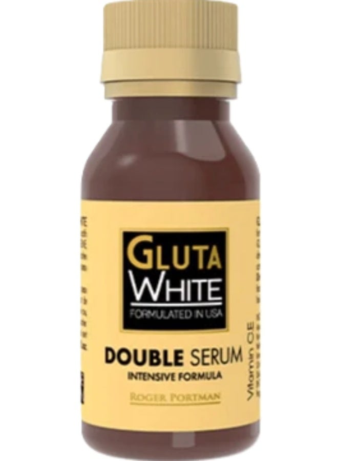 الجلوتا الأبيض مجموعة "غلوتا وايت" (Gluta White) المكونة من 5 قطع – كريم تفتيح الجسم بالجلوتاثيون والكولاجين (275 مل)، لوشن للجسم (250 مل)، سيروم مزدوج (60 مل)، جل استحمام (500 مل) وصابونة. - Image 2