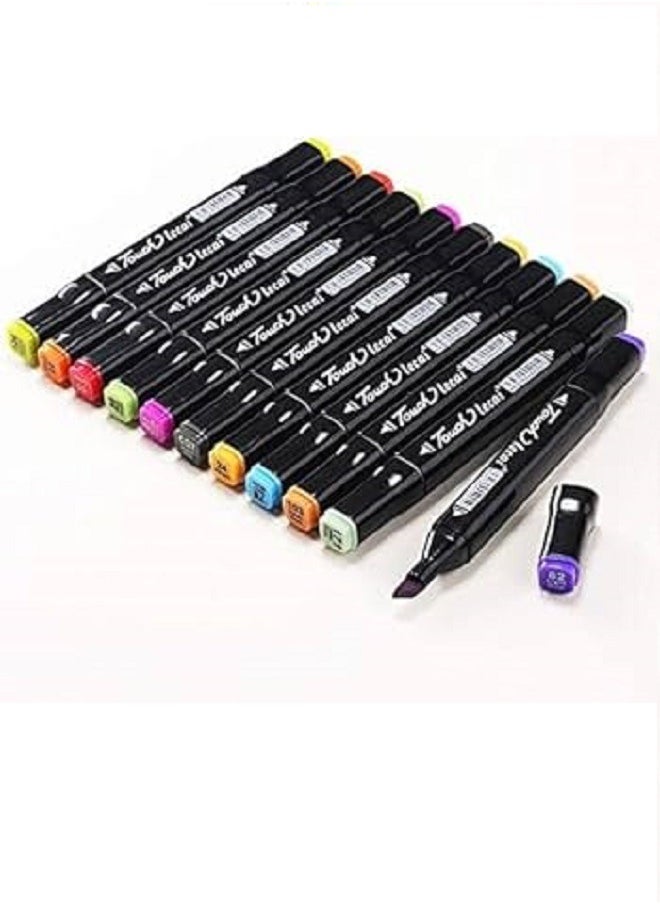 Touch 80 Colors Markers Artist Drawing Art Markers for Kids Dual Tip Markers Coloring Painting Supplies Perfect  - Image 5