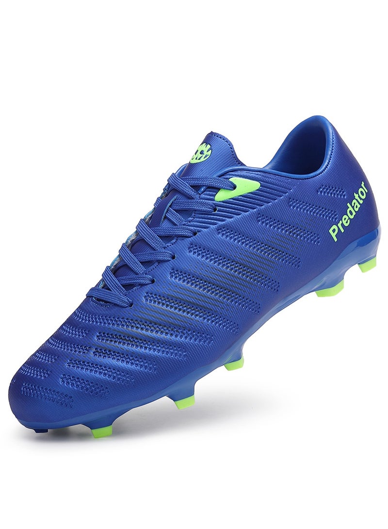 Sky View Mens And Womens Football Shoes Cleats FG/AG Professional Spikes Soccer Shoes Teens Competition Training Sneakers Unisex Football Boots - Image 1