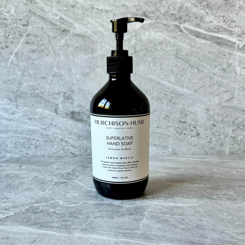 Murchison-Hume Luxury Vegan Hand Soap with Pump Dispenser, Moisturizing Hand Wash, SLS, Paraben & Cruelty-Free, 17oz (Lemon Myrtle) - Image 3