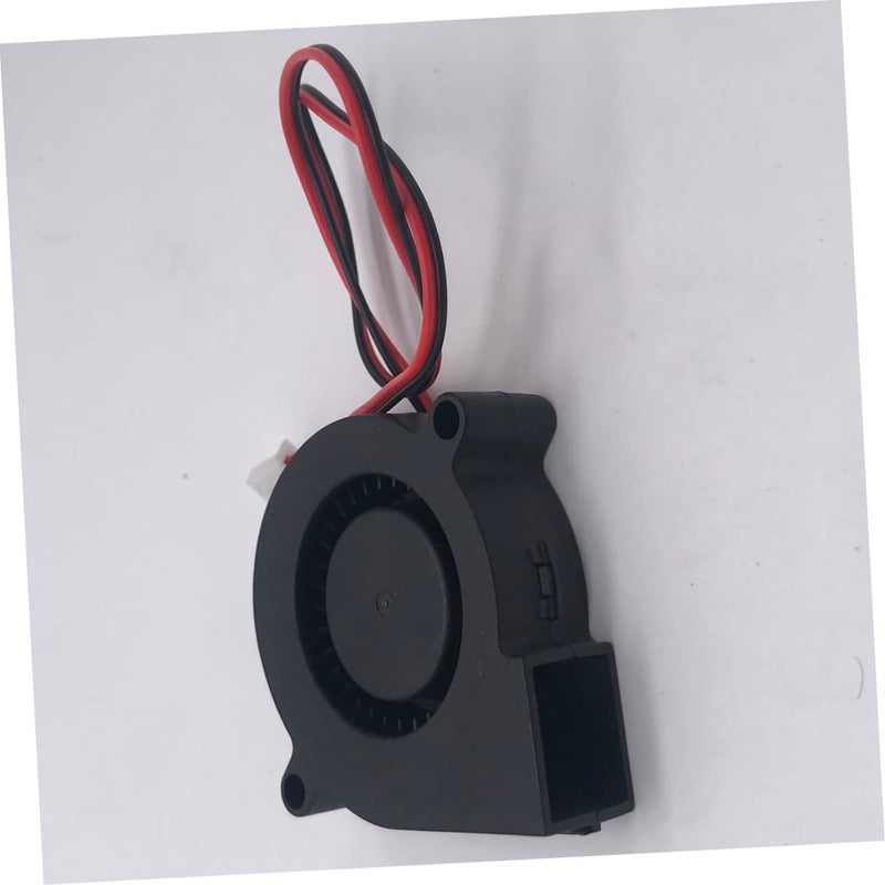 2Pcs Super Silent Bearing Radial Cooling Fan For Printers Front Radiator Parts Black 12 1X7 3X4 4CM Efficient Heat Dissipation Easy Installation - Image 5