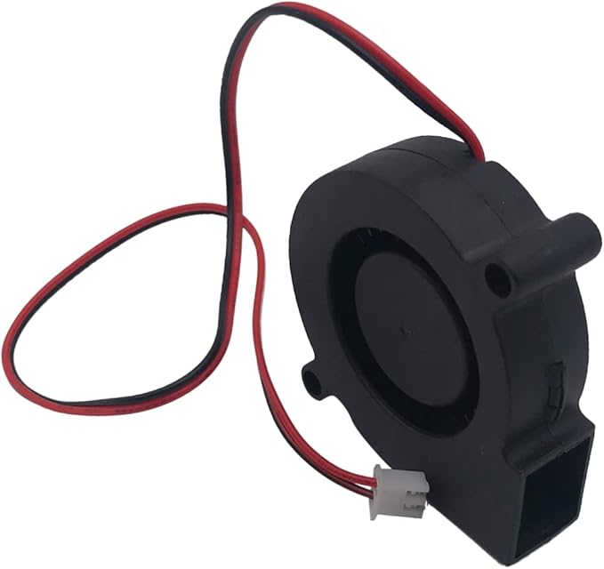 2Pcs Super Silent Bearing Radial Cooling Fan For Printers Front Radiator Parts Black 12 1X7 3X4 4CM Efficient Heat Dissipation Easy Installation - Image 1