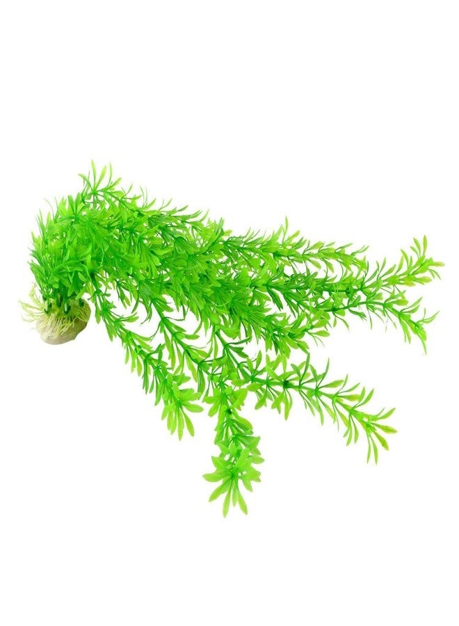 Saim Aquarium Artificial Plastic Plants Emulational Decorative Plant Decor Underwater Plant Fish Tank Ornament 18" Height - Image 3