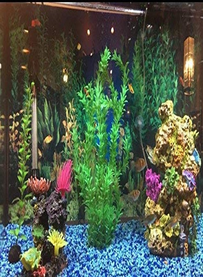 Saim Aquarium Artificial Plastic Plants Emulational Decorative Plant Decor Underwater Plant Fish Tank Ornament 18" Height - Image 4