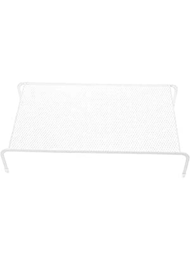 Single Layer Monitor Stand Riser Desktop Shelf Organizer for Office Workspace - Image 1