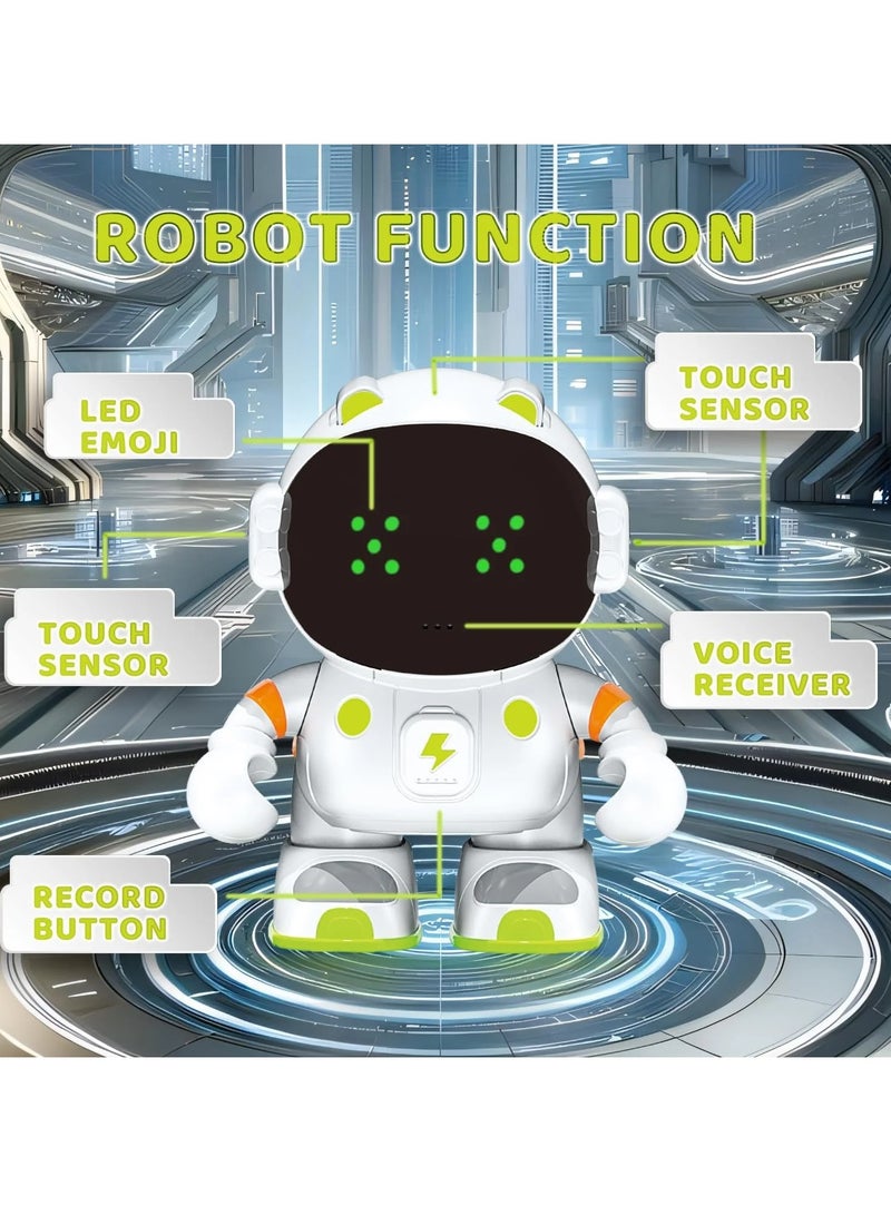 Kids Smart Voice Control Small Talking Robot Friend Electronic Toy Touch Sensor Astronaut Artificial Intelligence Robotics Toy - Image 4