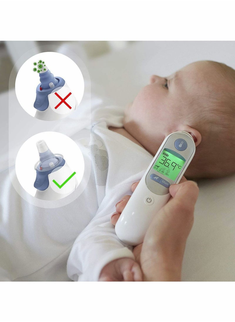 Generic Ear Thermometer Probe Covers, Refill Caps Replacement Lens Filter Thermometer Covers Disposable Refill Caps BPA/Latex Free Clear For All Braun ThermoScan Covers Models, 60PCS  - Image 4