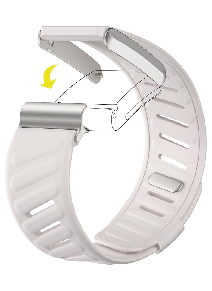 TEMPO Comfort Durable Silicone Wristband Compatible with WHOOP 4.0 Band, Soft Silicone Sports Loop Strap for Men & Women, with U Shaped Connector  - Image 3