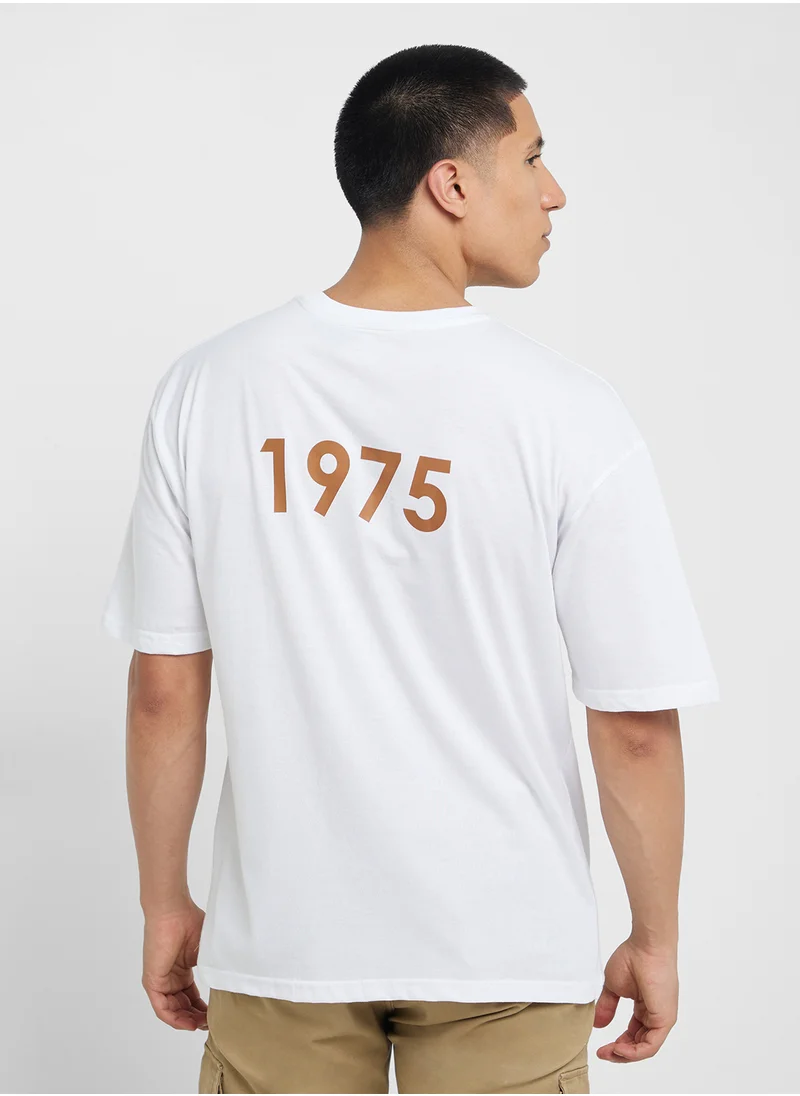 Seventy Five Oversized Crew Neck T-Shirt