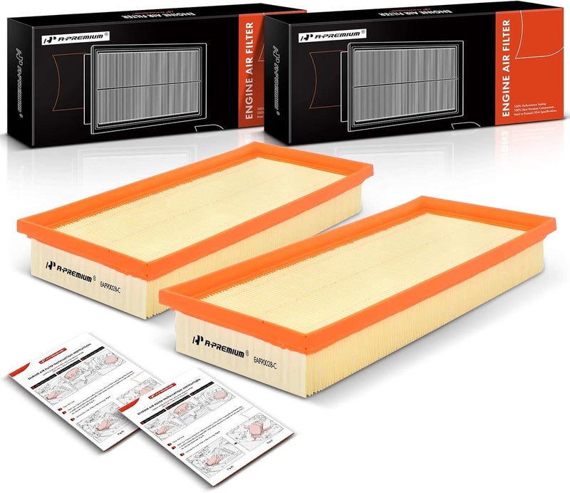 A-Premium 2-PC Engine Air Filter for Mercedes-Benz - Image 1