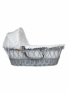 BABYCARA Baby Birth Cradle Moses Basket Bamboo with Mosquito Net  - Image 3