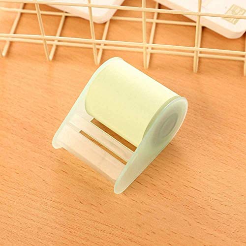 Sourcemall Full Adhesive Roll Sticky Notes, Self-Stick Notes,Width x Length 2 x 300 Inches, 4 Rolls/Pack (Four Colors with Dispensers) - Image 4