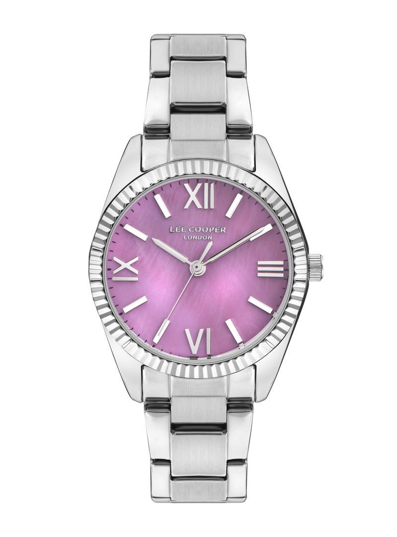 LEE COOPER Women’s Analog Purple Dial Watch – LC07868.380 - Image 1