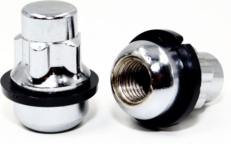Veritek Performance Set of 4 12x1.5 Chrome Radius Ball Seat Wheel Locks for Honda Acura - Image 4