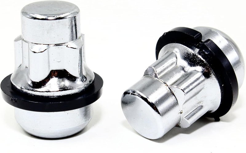 Veritek Performance Set of 4 12x1.5 Chrome Radius Ball Seat Wheel Locks for Honda Acura - Image 3