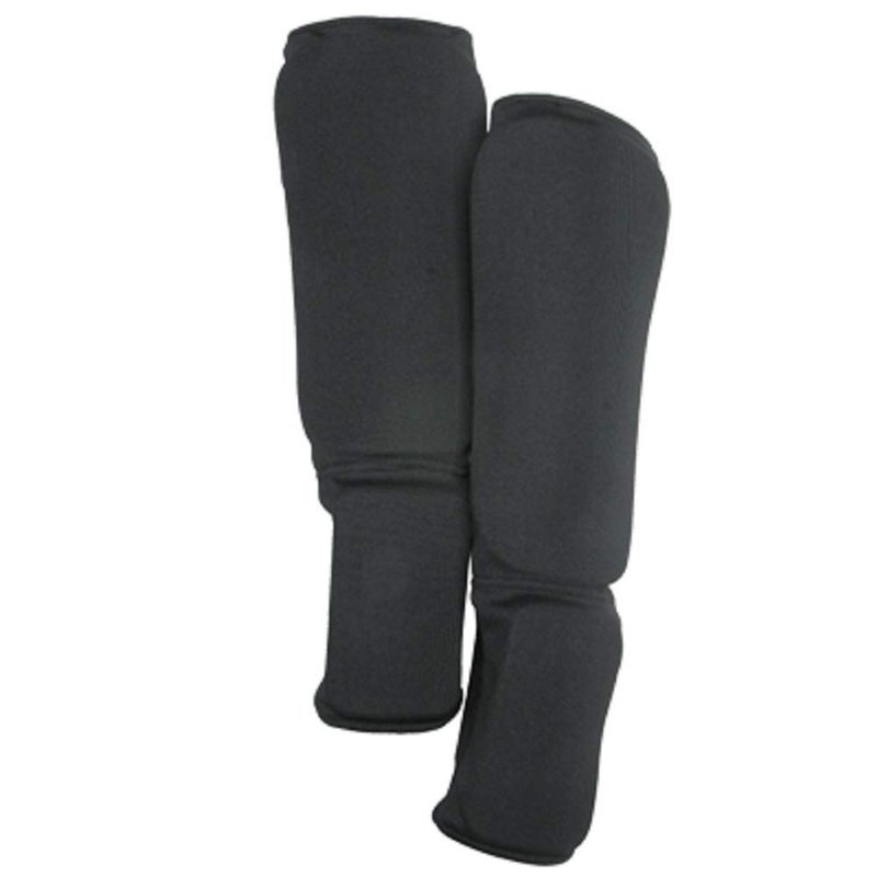 ProForce Combination Cloth Shin / Instep Guards - Black - Small,#84970 - Image 2