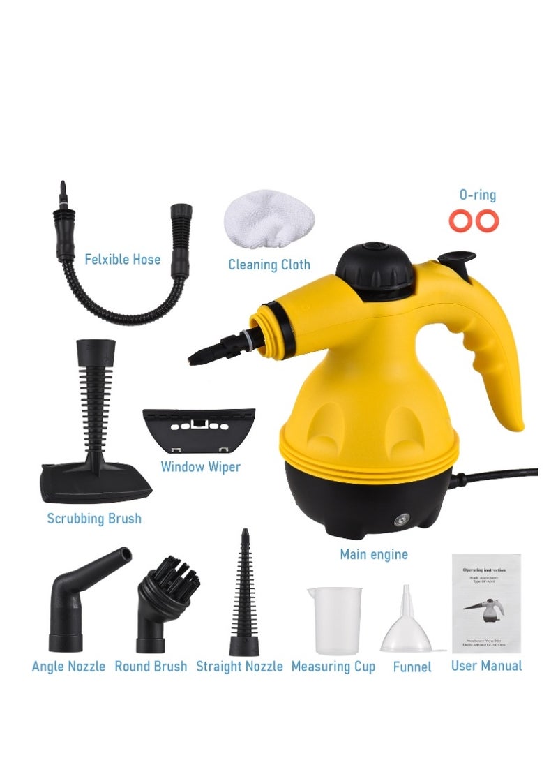 Furtey - 1000W high temperature steam cleaner | 135℃-169℃ high pressure sterilization | 10 accessories with multiple functions | 350ML large capacity | Quick heating in 2 minutes | Deep cleaning for kitchen, bathroom and car - Image 1