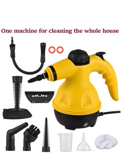 Furtey 1000W high temperature steam cleaner | 135℃-169℃ high pressure sterilization | 10 accessories with multiple functions | 350ML large capacity | Quick heating in 2 minutes | Deep cleaning for kitchen, bathroom and car  - Image 2