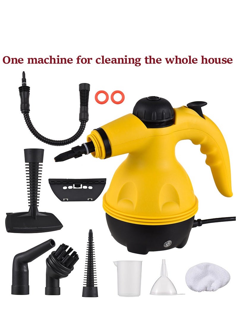 Furtey - 1000W high temperature steam cleaner | 135℃-169℃ high pressure sterilization | 10 accessories with multiple functions | 350ML large capacity | Quick heating in 2 minutes | Deep cleaning for kitchen, bathroom and car - Image 1