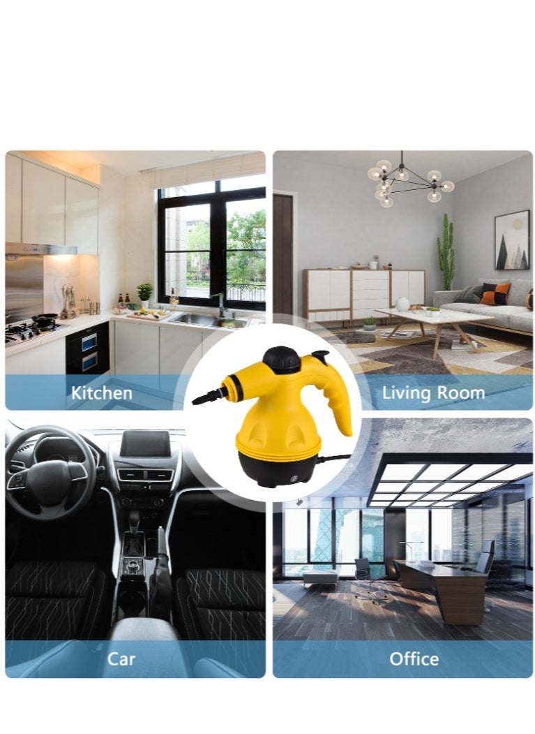 Furtey - 1000W high temperature steam cleaner | 135℃-169℃ high pressure sterilization | 10 accessories with multiple functions | 350ML large capacity | Quick heating in 2 minutes | Deep cleaning for kitchen, bathroom and car - Image 1