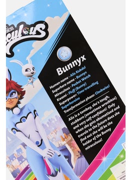 ZAG Heroez Miraculous Ladybug Bunny x Fashion Doll With Fluff Kwami and Bunny Ears Headband, Turquoise  - Image 5