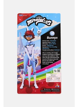 ZAG Heroez Miraculous Ladybug Bunny x Fashion Doll With Fluff Kwami and Bunny Ears Headband, Turquoise  - Image 2