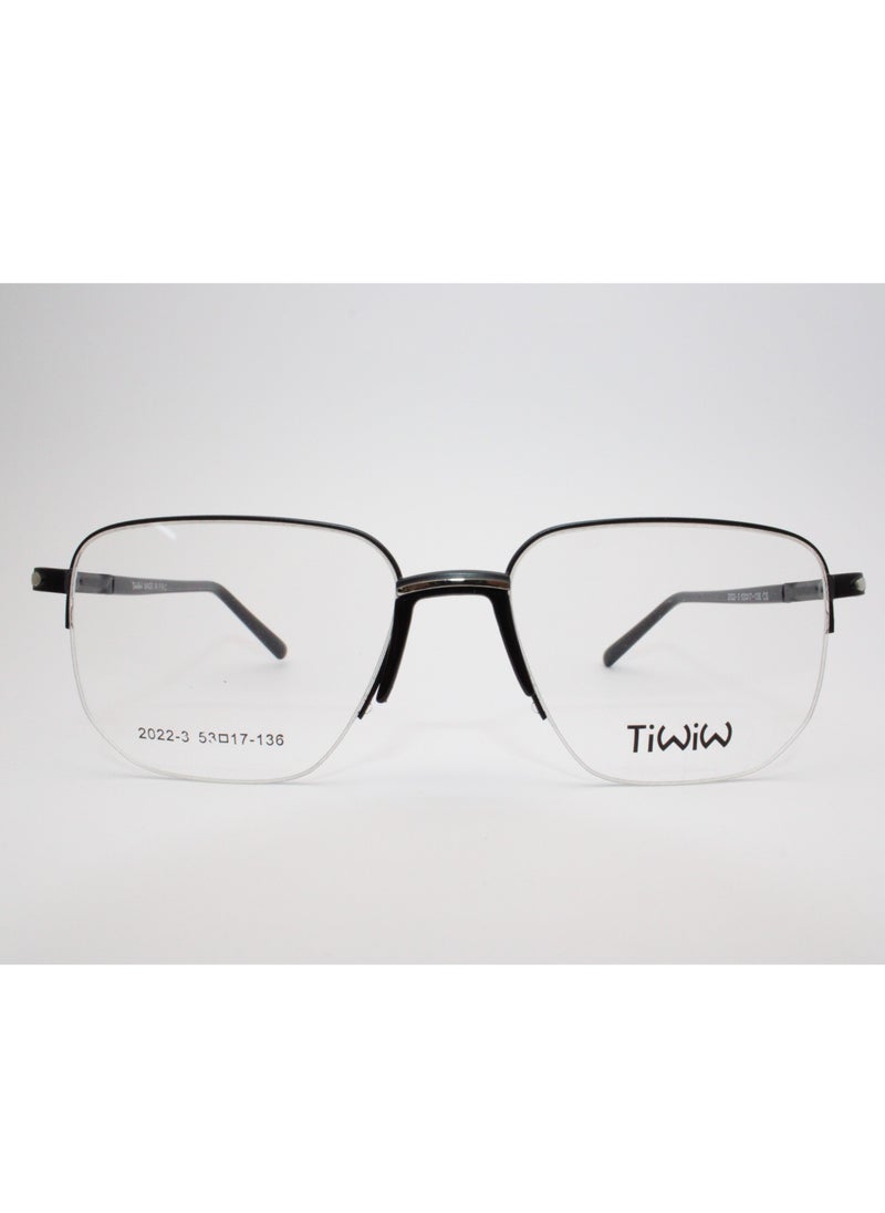TIWIW unisex eyeglasses frame, model 2022-3C5