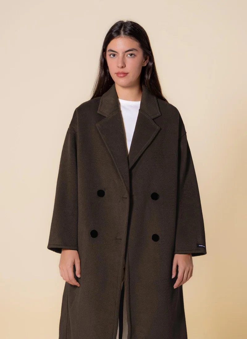 SHAPES SOFT DOUBLE-BRESTED COAT