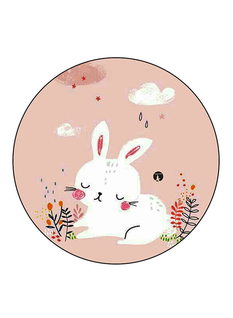 RKN Rabbit Printed Mouse Pad  Multicolour