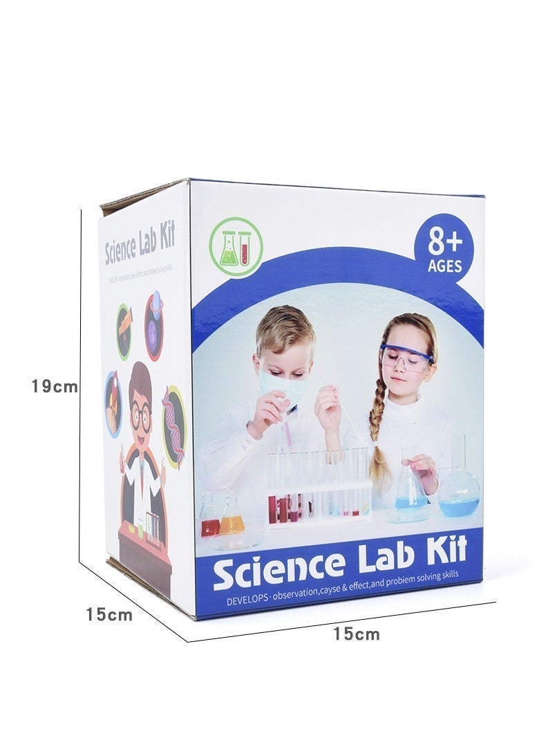 xppier Kids Science Experiment Kit with Goggles Scientist Coat Costume Laboratory Set Scientist Pretend Play Toys Educational Learning Scientific Toys for Party, Scientist Cosplay - Image 3
