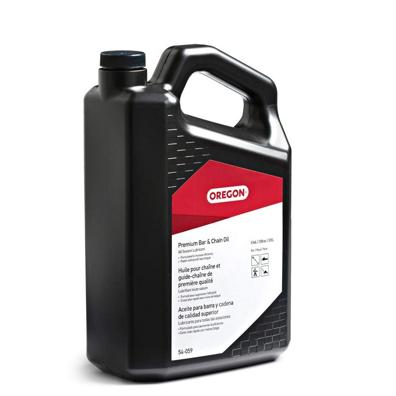 Oregon 54-059 Premium Bar and Chain Oil and Lubricant for Chainsaws, 1 Gallon Bottle (128 fl.oz / 4500 ml) - Image 2